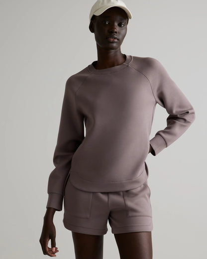 CloudComfort Crewneck Sweatshirt - XS / Pebble Beige