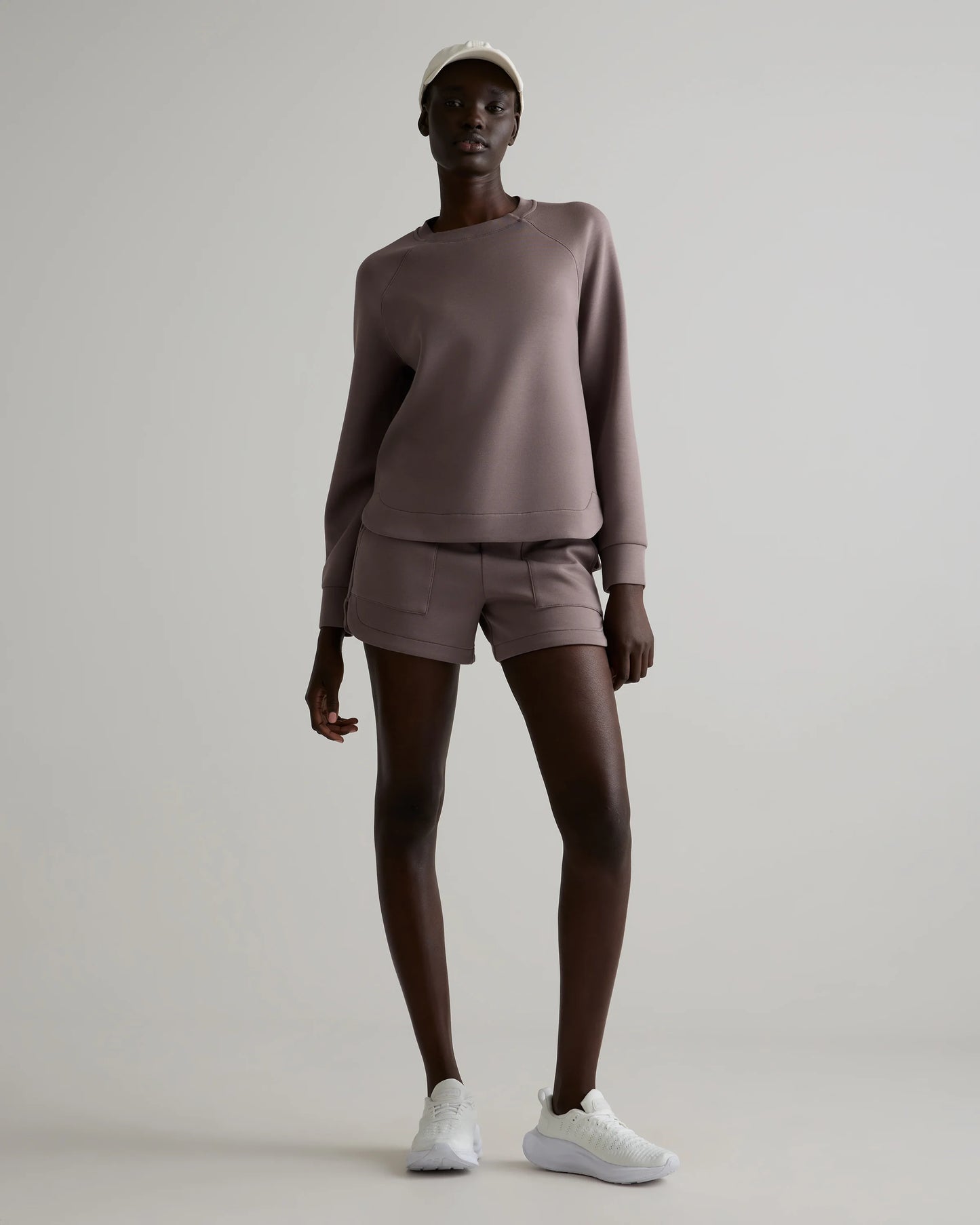 CloudComfort Crewneck Sweatshirt - XS / Pebble Beige