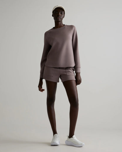 CloudComfort Crewneck Sweatshirt - XS / Pebble Beige