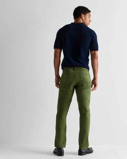 Comfort Stretch Traveler 5-Pocket Pants - Straight - 28X30 / Military Olive