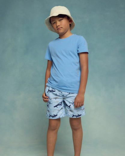 Swim Trunk - 6 / Wavy Fish