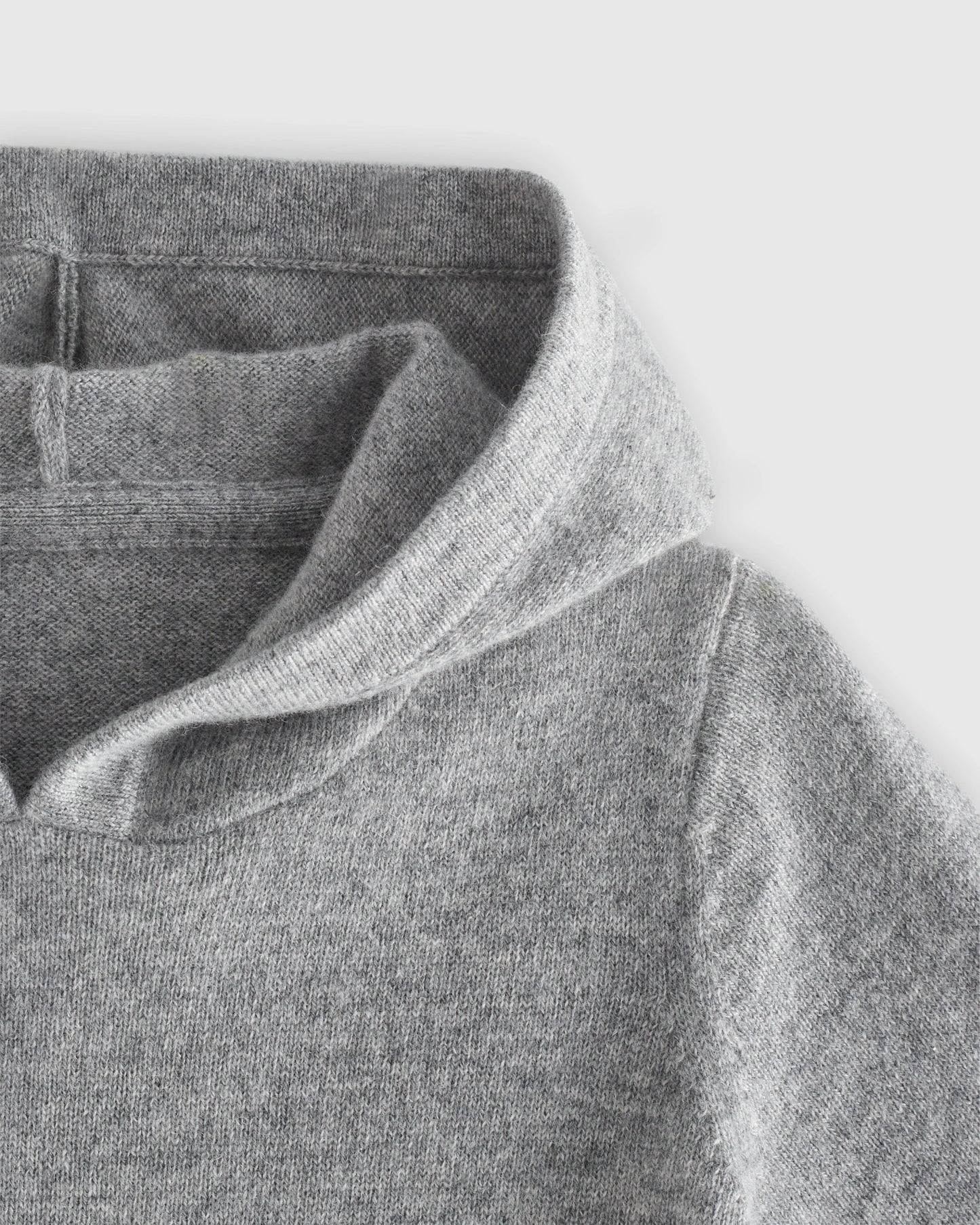 Washable Cashmere Hoodie - 9-12M / Oatmeal