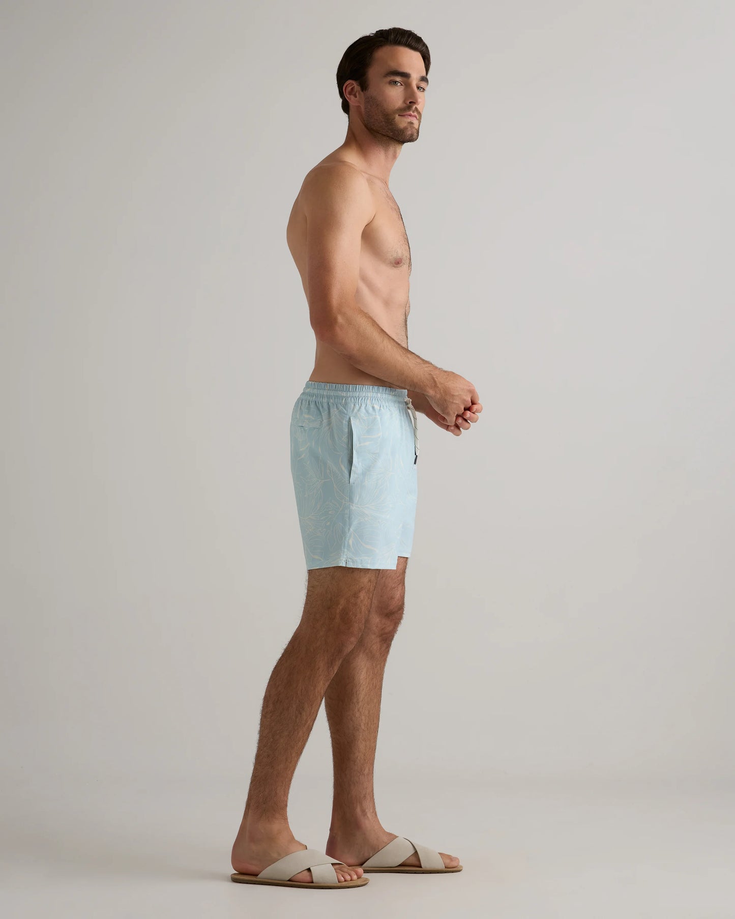 Italian Swim Trunks - 5.5" - XS / Navy Diamond Geo