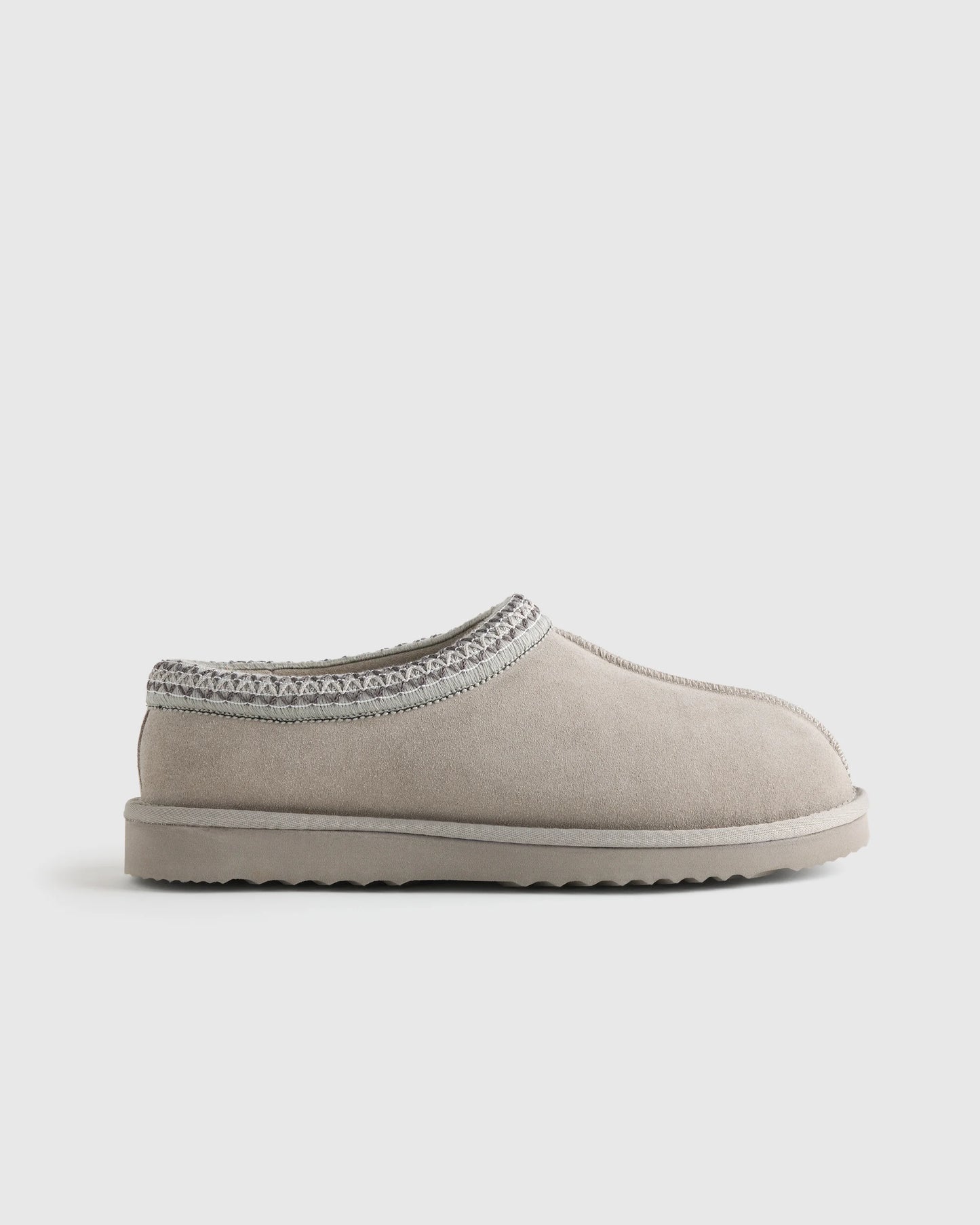 Men's Australian Shearling Clog Slipper - 7 / Pecan