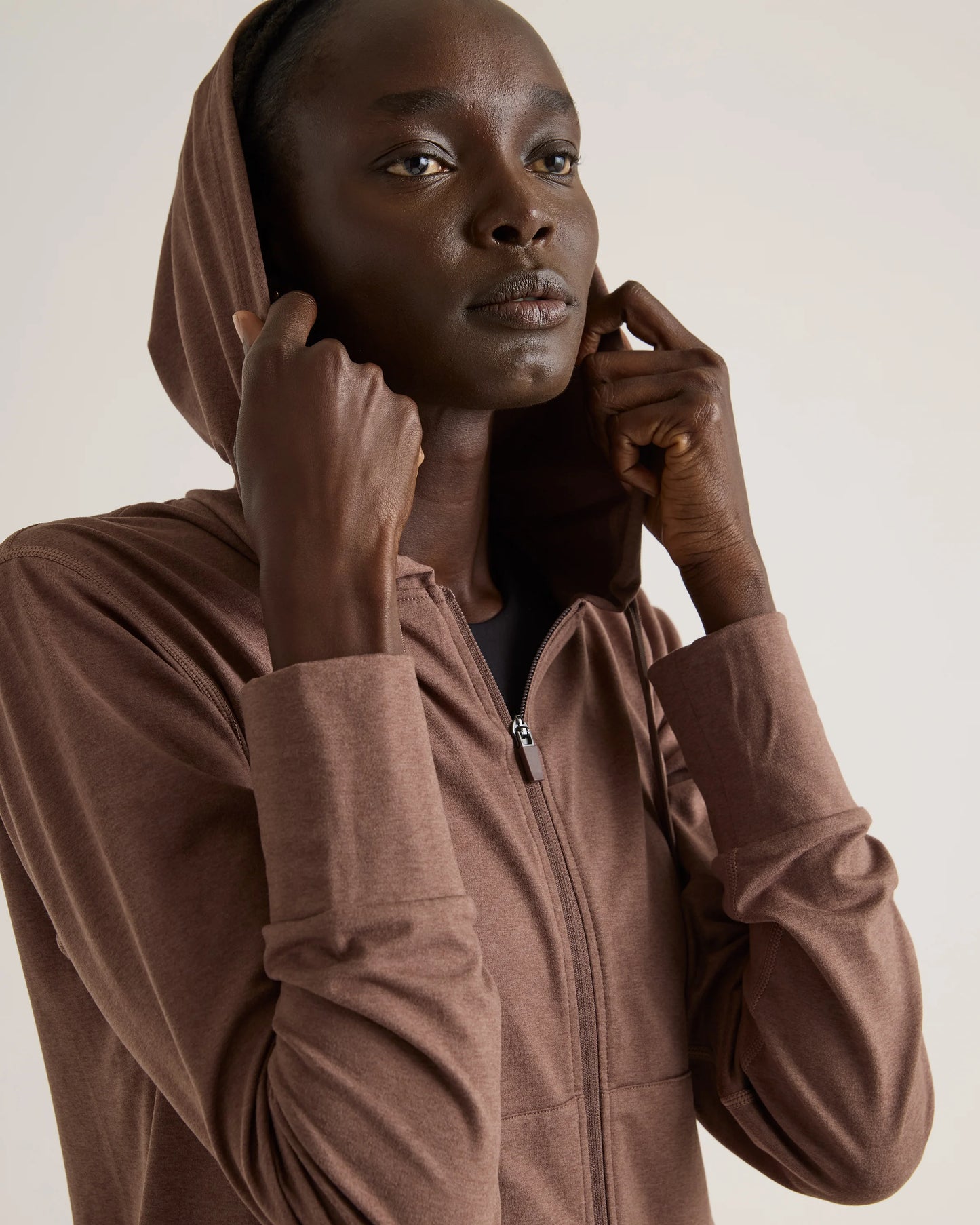Flowknit Full-Zip Hoodie - XS / Heather Deep Navy
