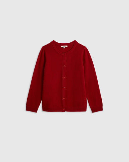 Washable Cashmere Cardigan - 6 / Heather Grey