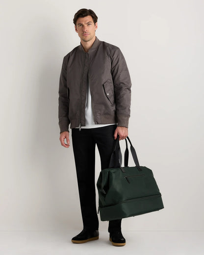 Voyage Nylon Dual Compartment Weekender - One Size / Black