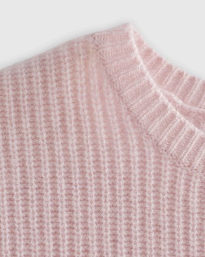 Washable Cashmere Fisherman Tunic Sweater - 2T / Ivory