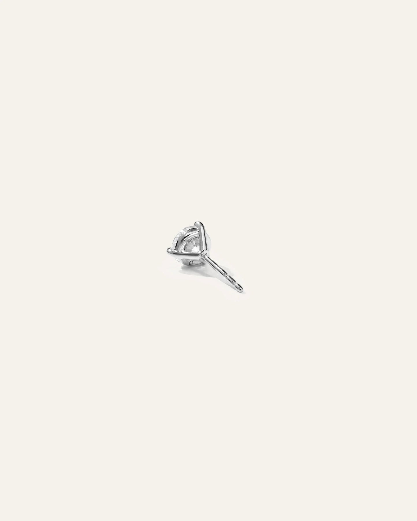 14K Gold Lab Grown Diamond Martini Studs - 1ctw - One Size / Yellow Gold