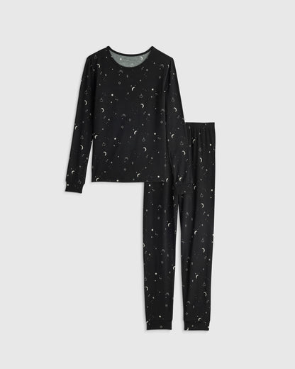 Bamboo Long Sleeve and Pant Pajama Set - 2T / Wildflower Dreams