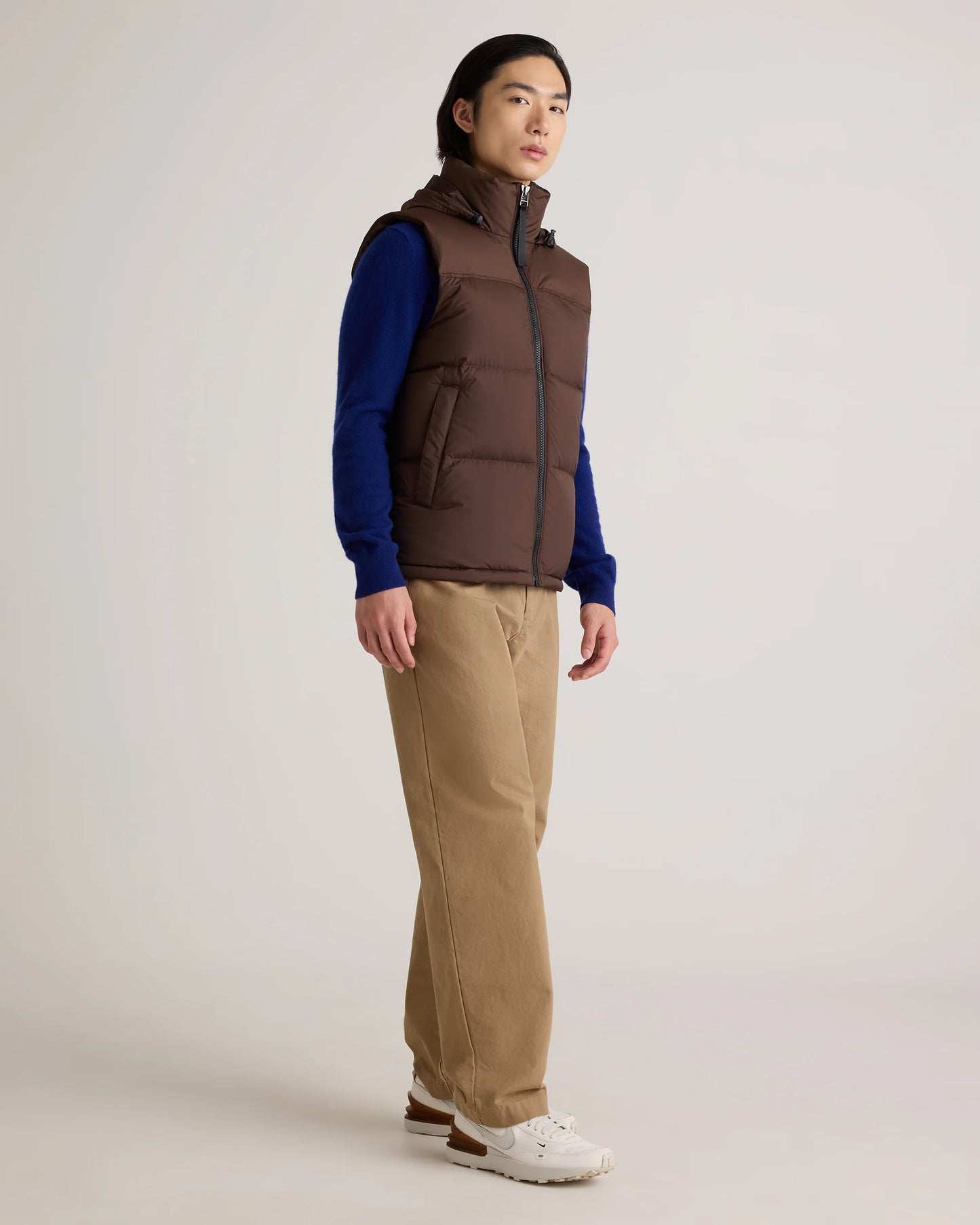 Responsible Down Puffer Vest - S / Carbon Grey