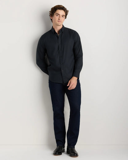 Supima Cotton-Tencel Everyday Shirt - S / Blue Gingham