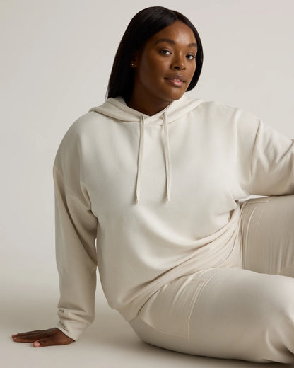 SuperSoft Fleece Pullover Hoodie - 1X / Dried Fig