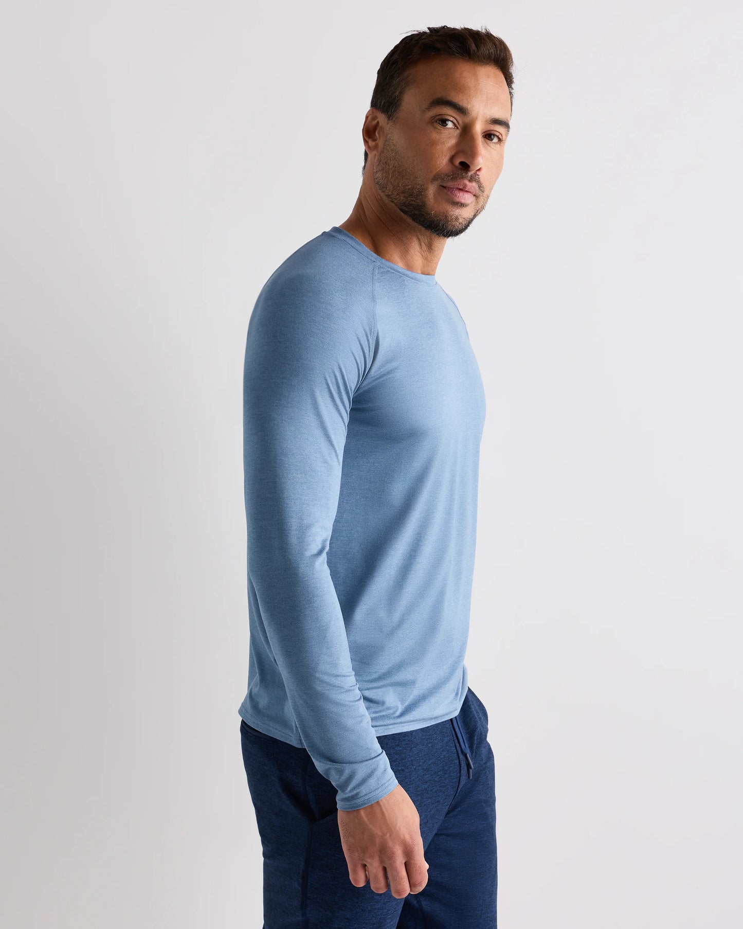 Flowknit Breeze Performance Long Sleeve Tee - XS / Heather Grey