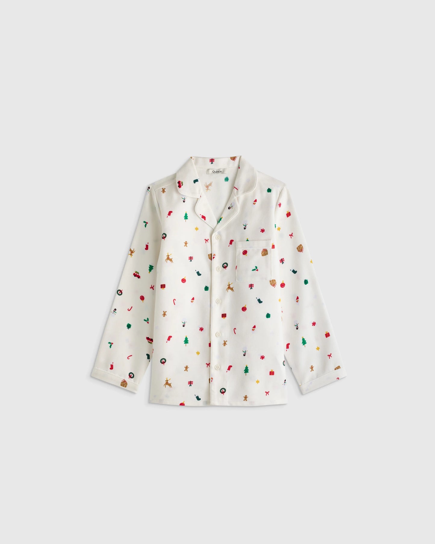 Holiday Flannel Pajama Set - 2T / Multi Holiday