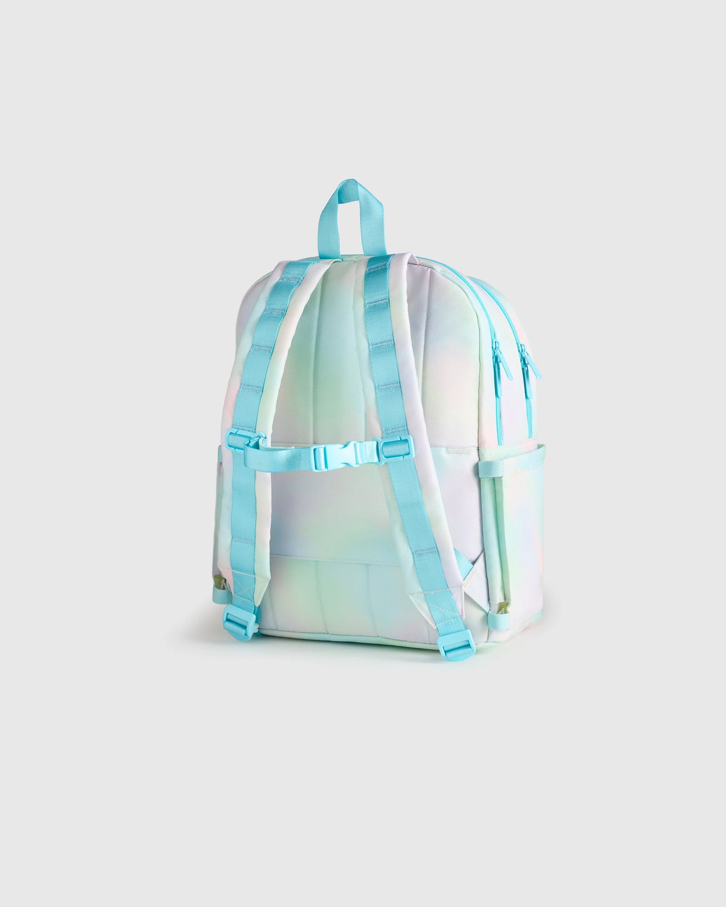 Recycled Double Pocket Backpack - One Size / Rainbow Clouds