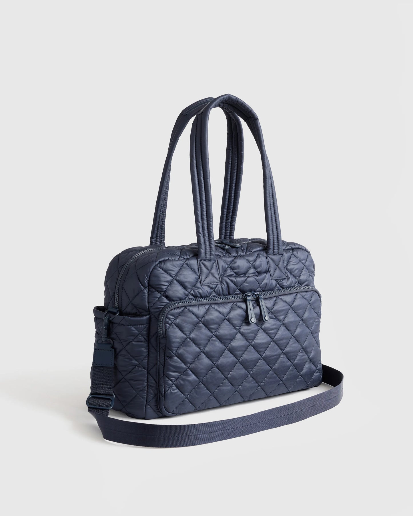 Transit Quilted Duffle Bag - One Size / Taupe Brown