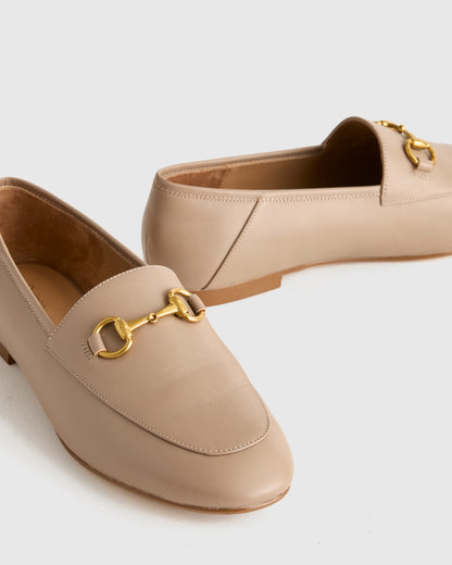 Italian Leather Horsebit Loafer - 5 / Coffee Bean