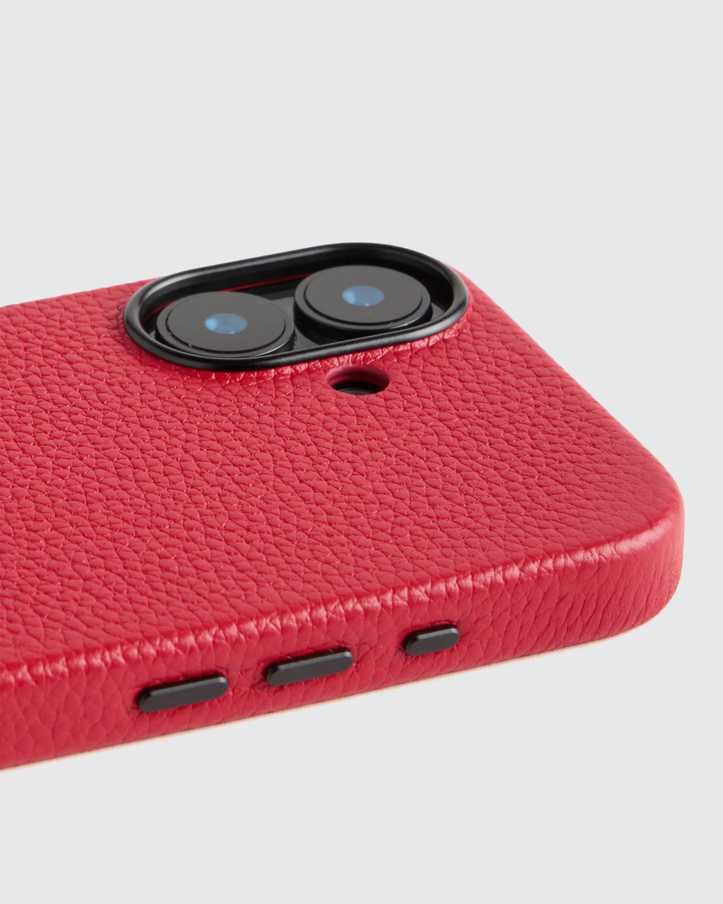 Leather Phone MagSafe Case - 17 / Red