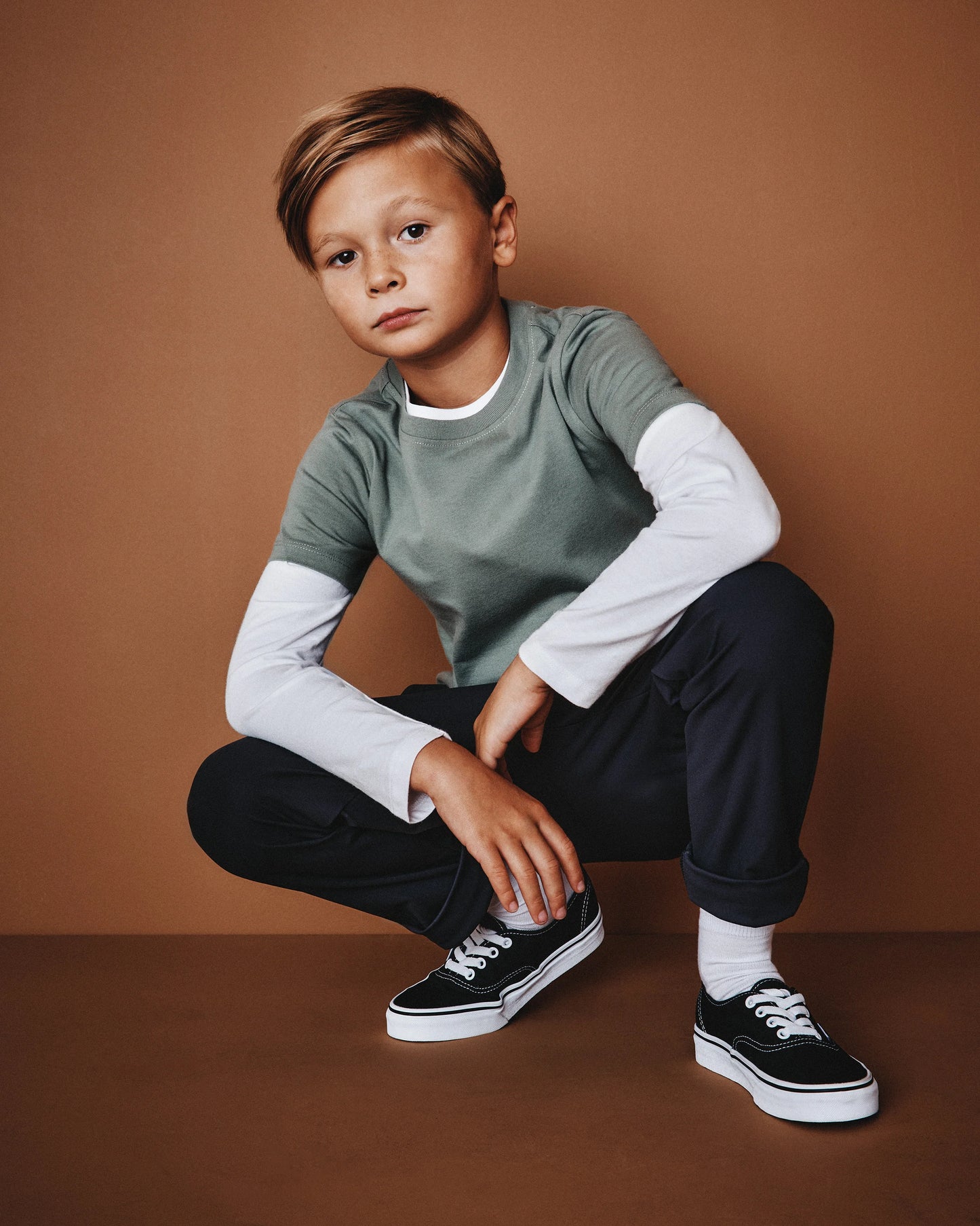 100% Organic Cotton Jersey Short Sleeve Tee - 6 / Dino Sketch