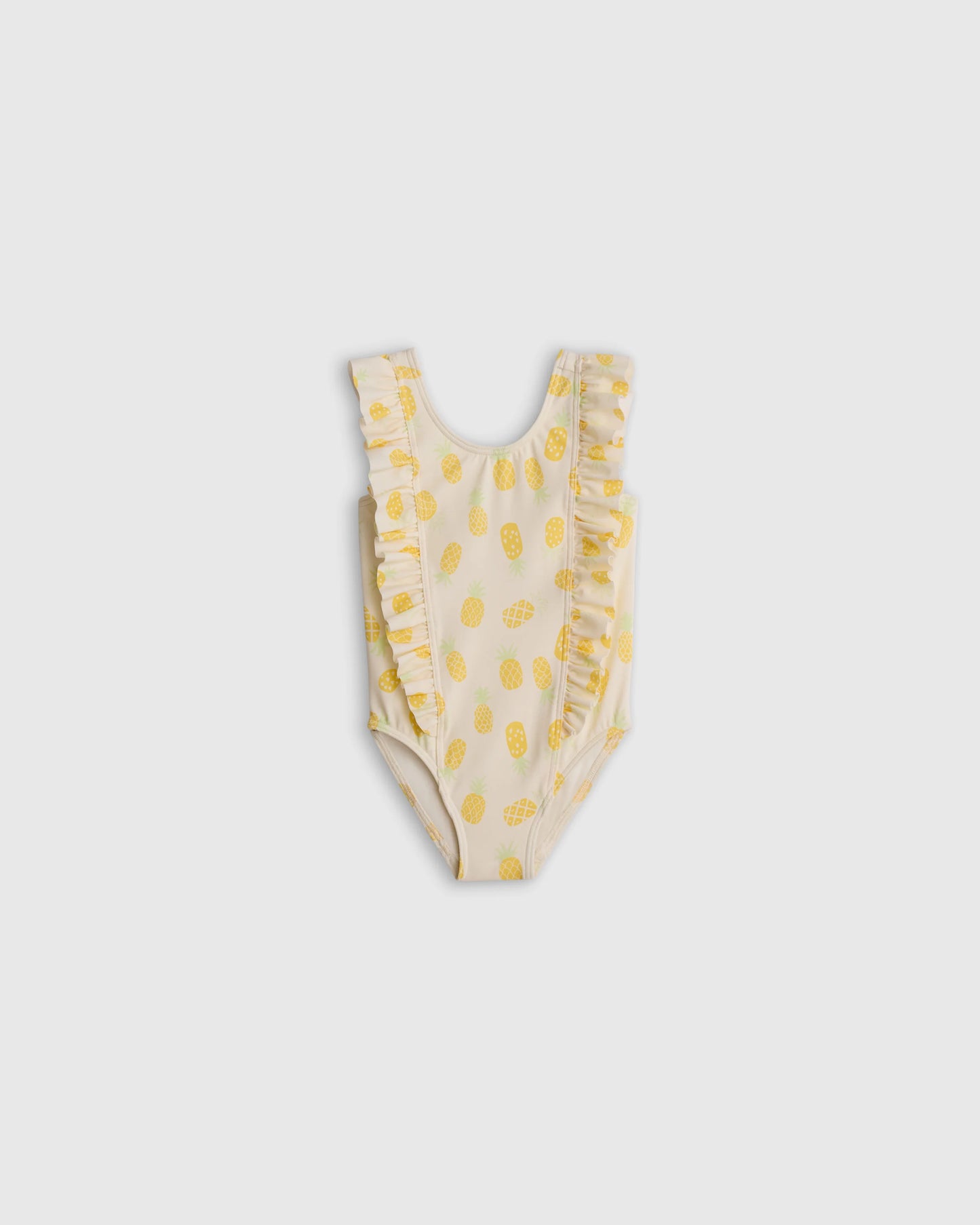 Ruffle One Piece Swimsuit - 0-3M / Pineapple