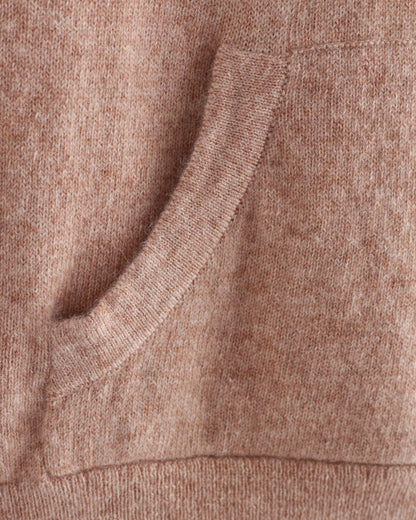 Washable Cashmere Hoodie - 6 / Oatmeal
