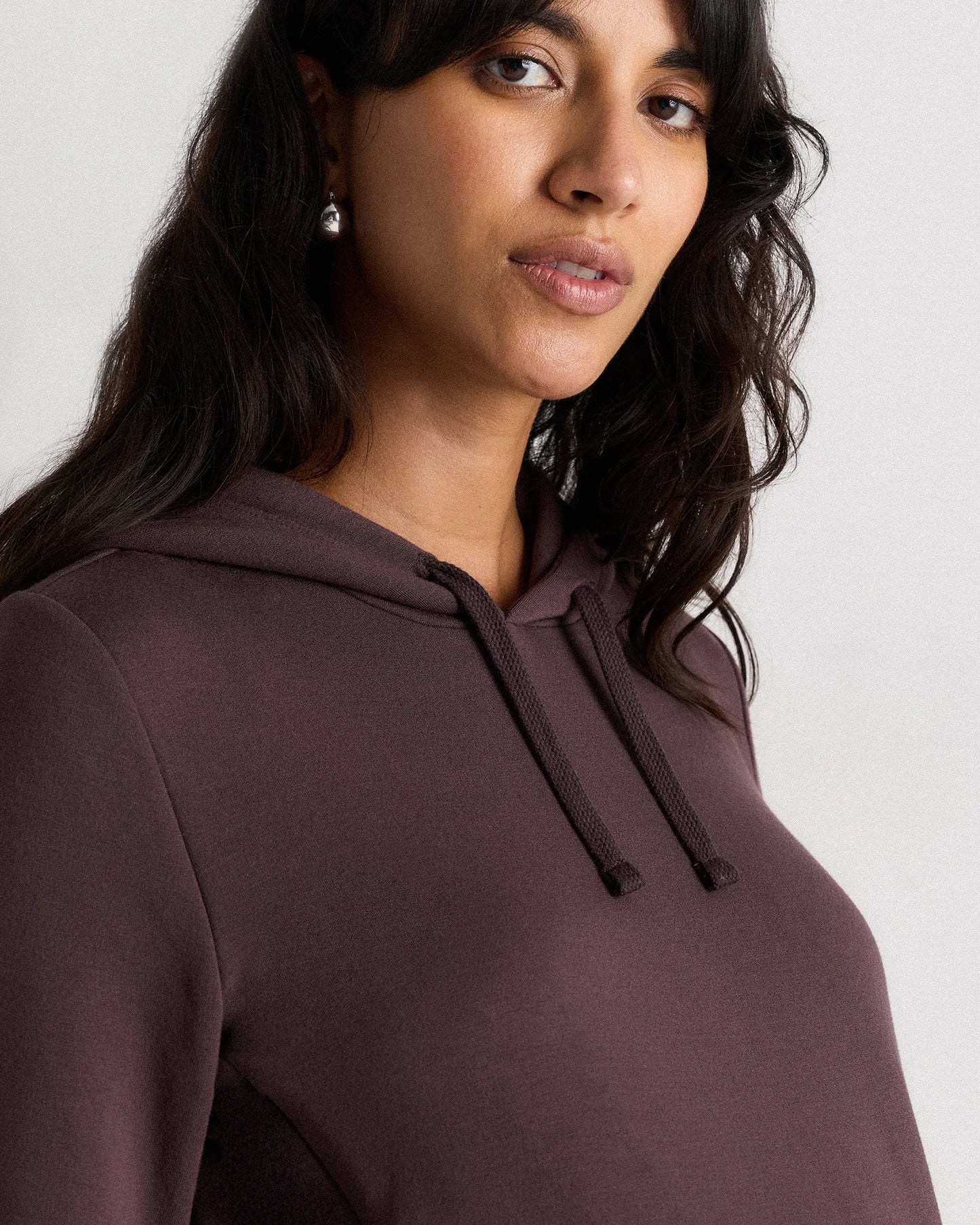 SuperSoft Fleece Maternity & Nursing Hoodie - XS / Off-White