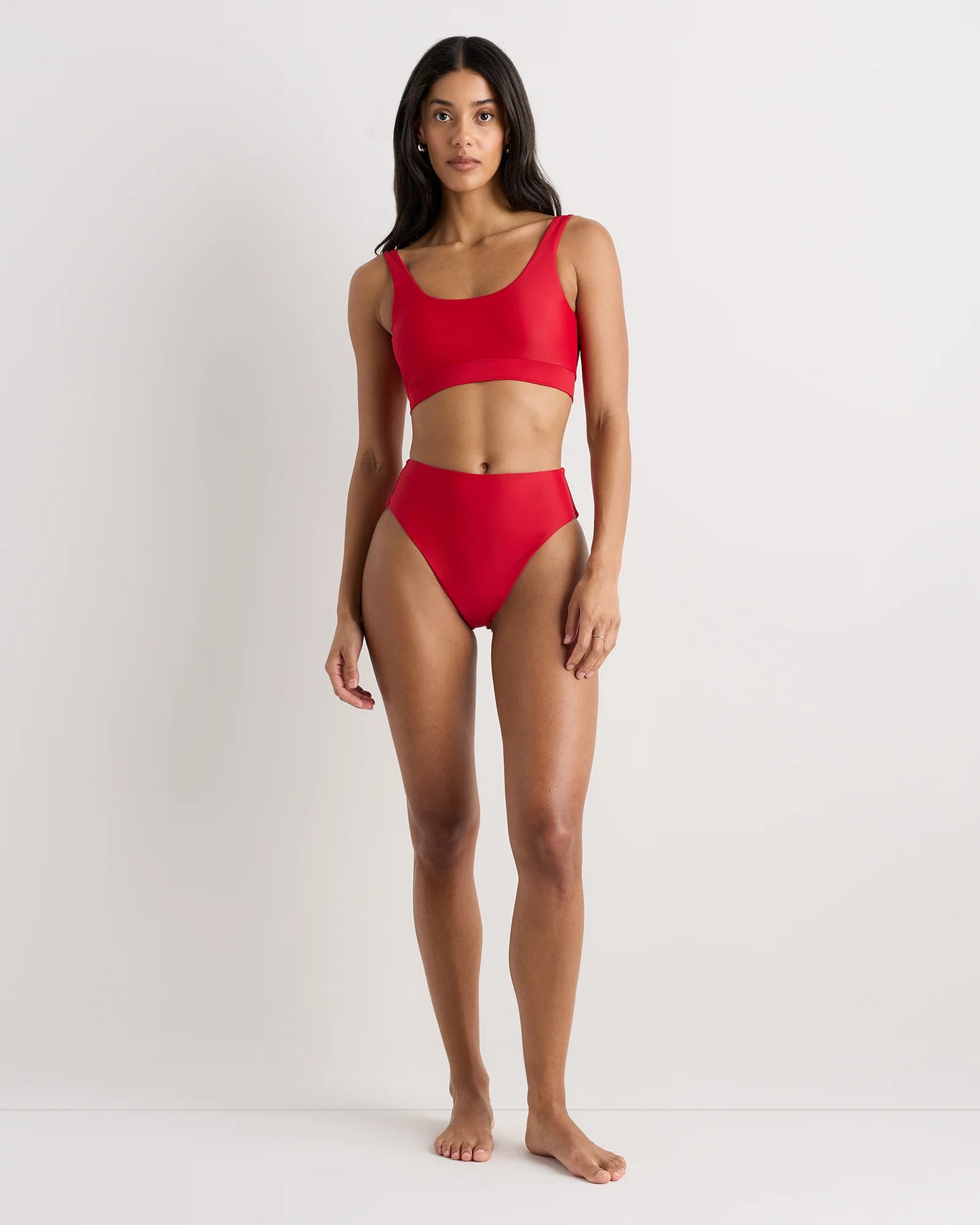 Italian Tank Bikini Top - XS / Cherry