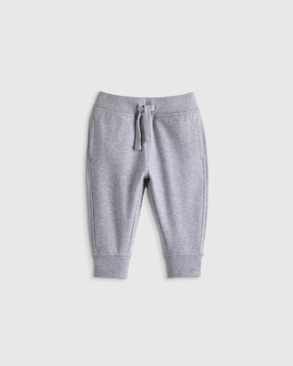 Organic Cotton French Terry Joggers - 3-6M / Blue Stars