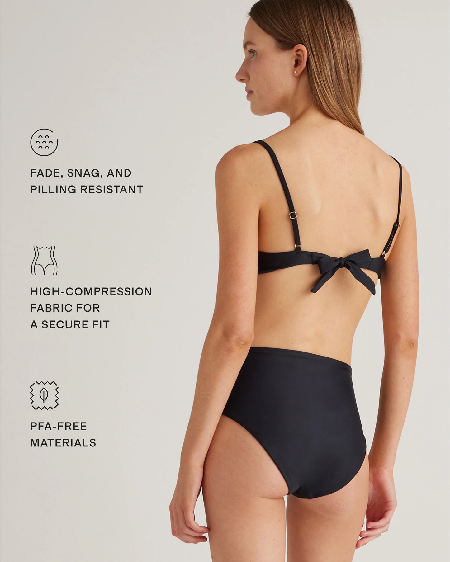 Italian Demi Bikini Top - XS / Deep Navy
