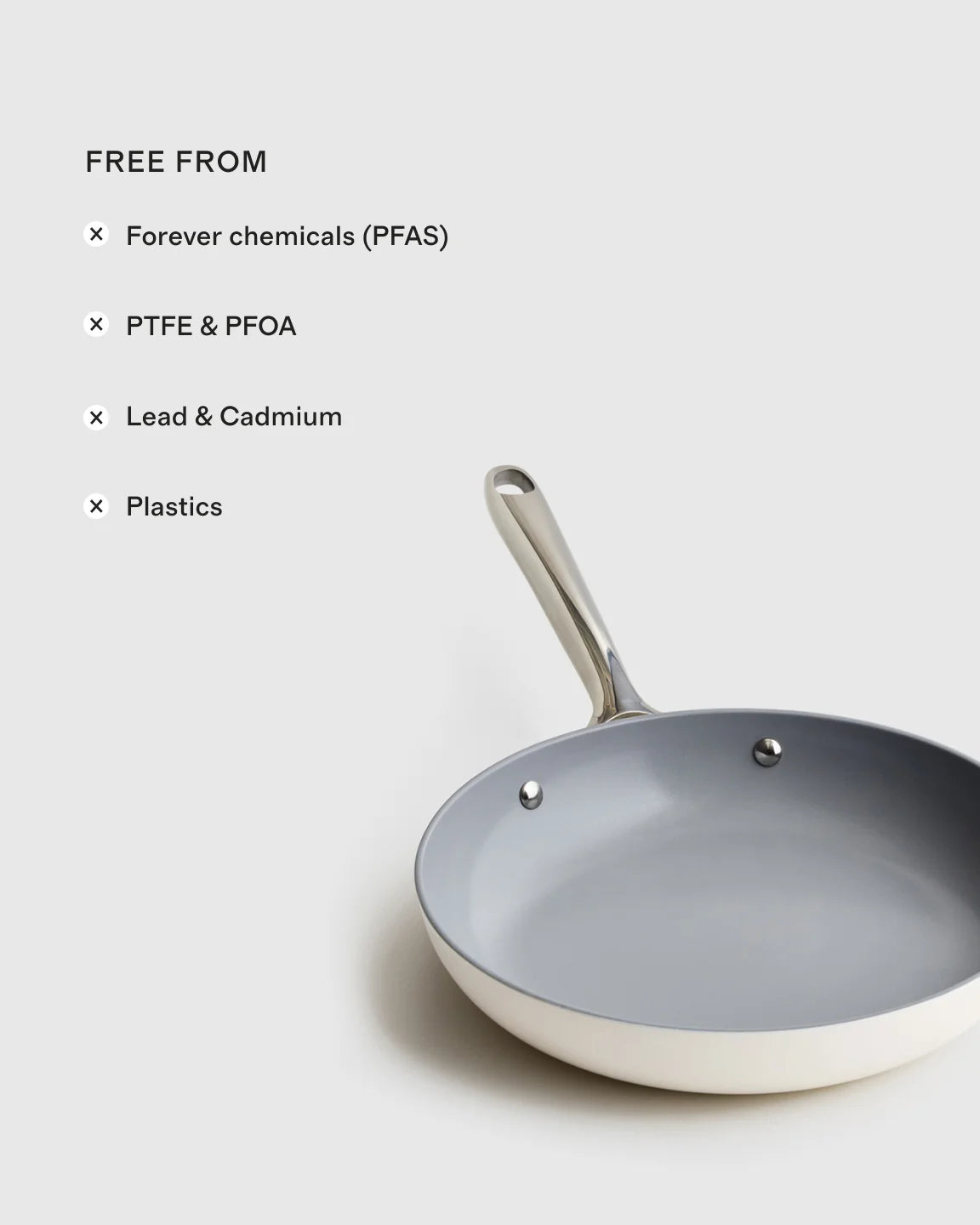 Ceramic Nonstick 8" Frying Pan - One Size / Navy