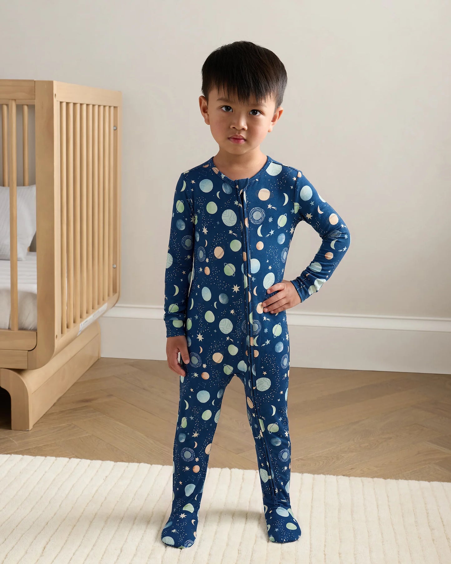 Bamboo Footie Pajama - 2T / Ice Cream Bears
