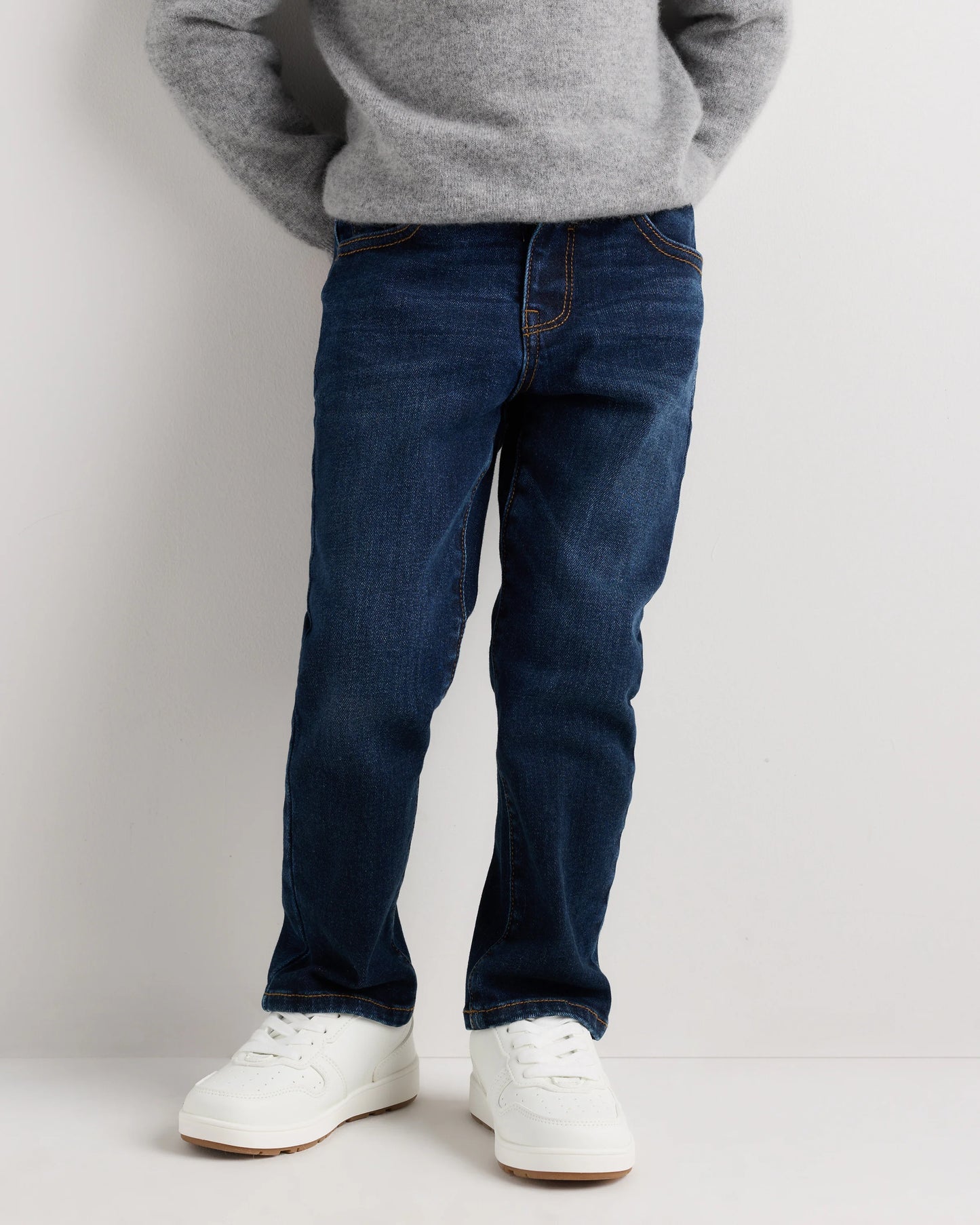 Boys Stretch Slim Jeans - 2T / Dark Wash