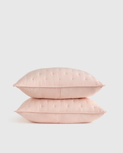 Bamboo Dream Quilted Sham Set - Standard / Sage