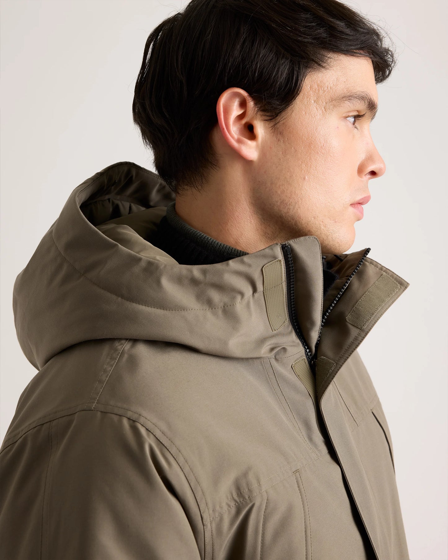Responsible Down Hooded Parka - S / Storm Blue
