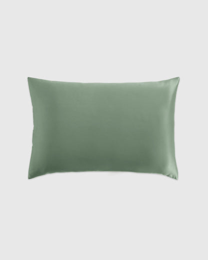 100% Mulberry Silk Pillowcase - Standard / White