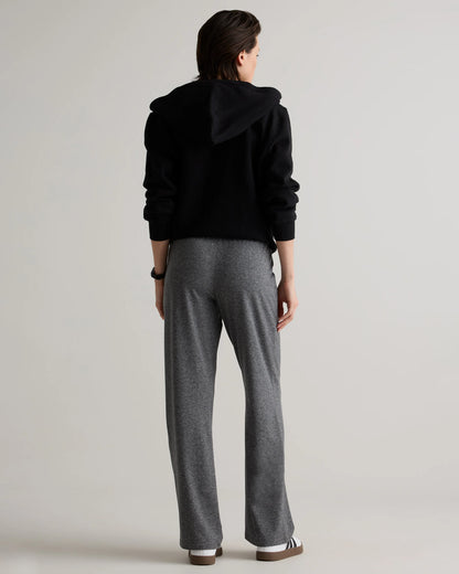 Flowknit Wide Leg Pants - XS / Black