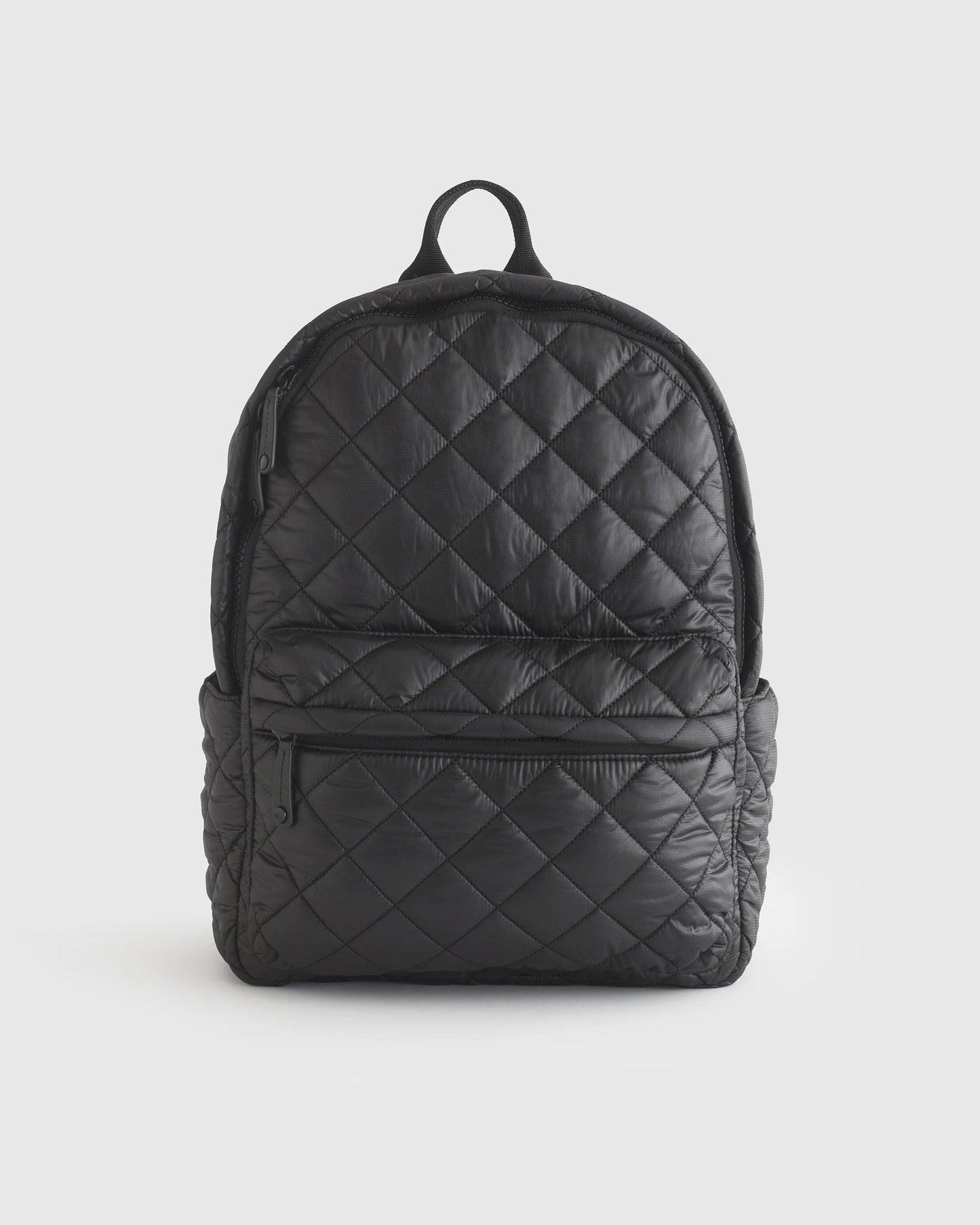 Transit Quilted Commuter Backpack - One Size / Taupe Brown