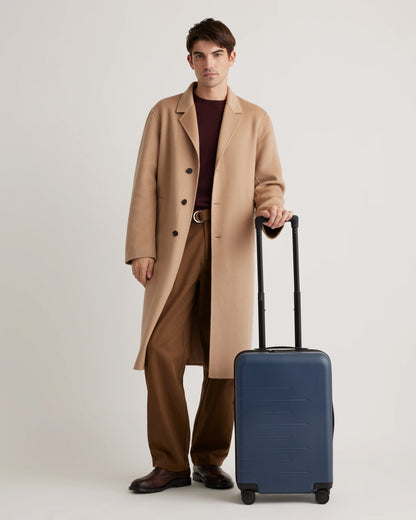 Expandable Small Carry-On Suitcase - One Size / Coastal Cobalt