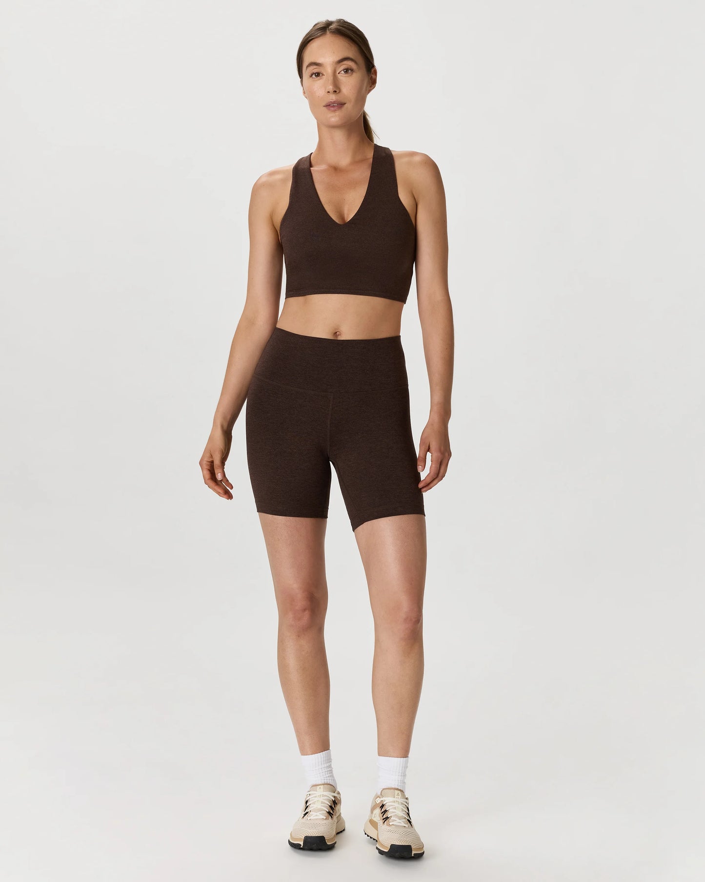 Ultra-Soft Bike Short - XS / Heather Espresso