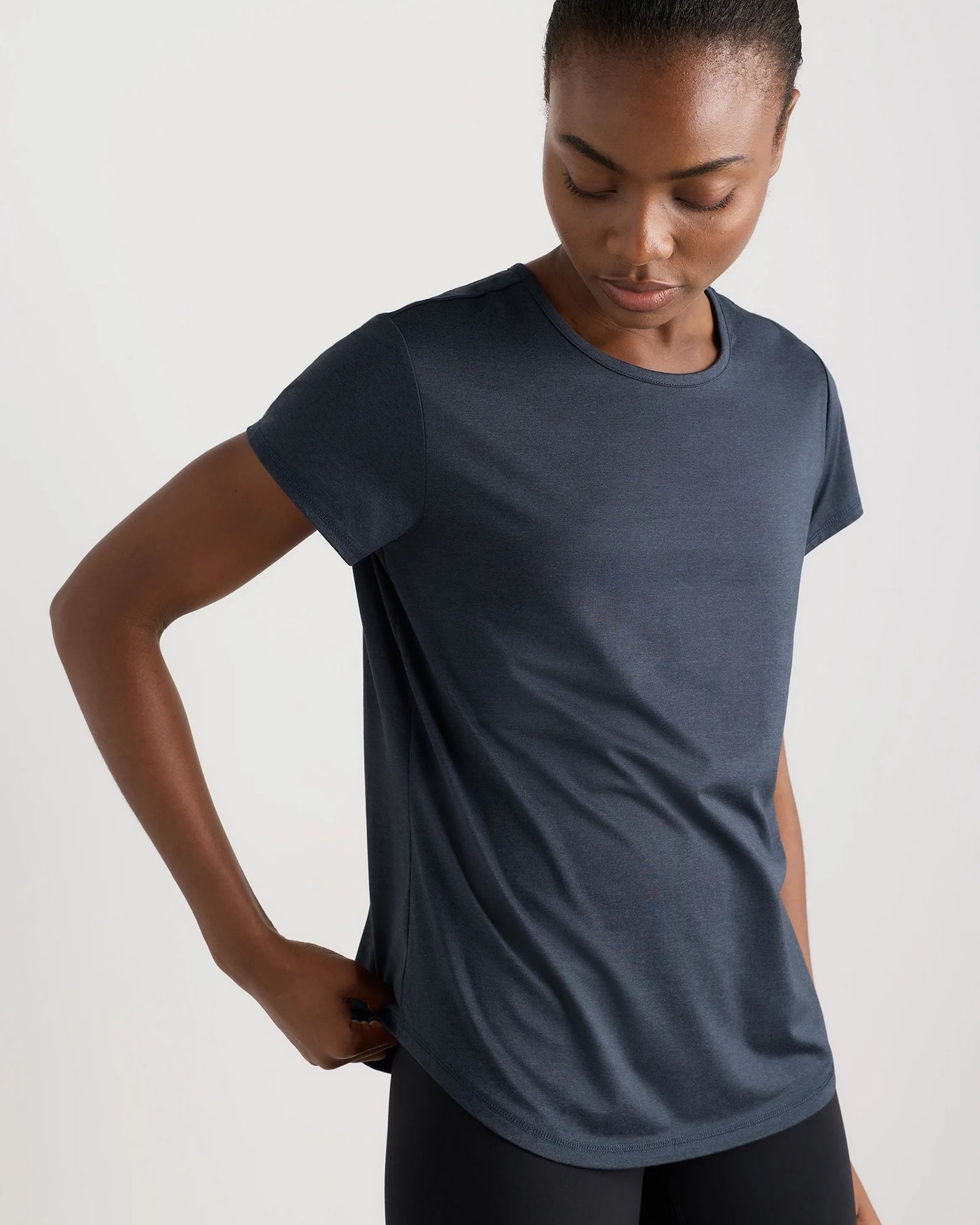 Flowknit Breeze Tee - XS / Heather Green