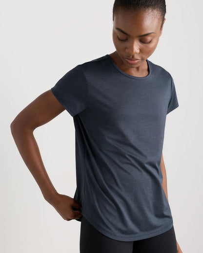 Flowknit Breeze Tee - XS / Heather Green