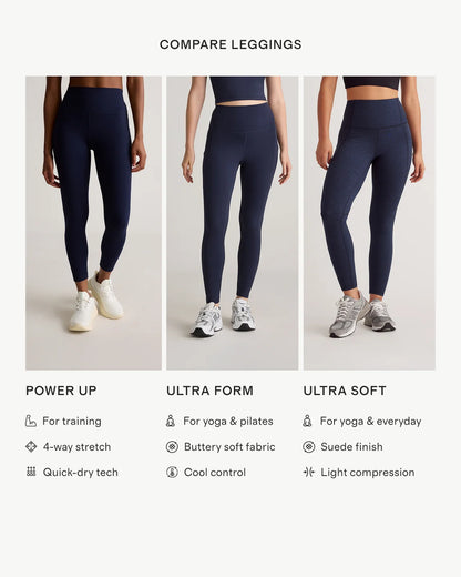 Power-Up High-Rise Training Pocket Legging - XS / Azul Blue