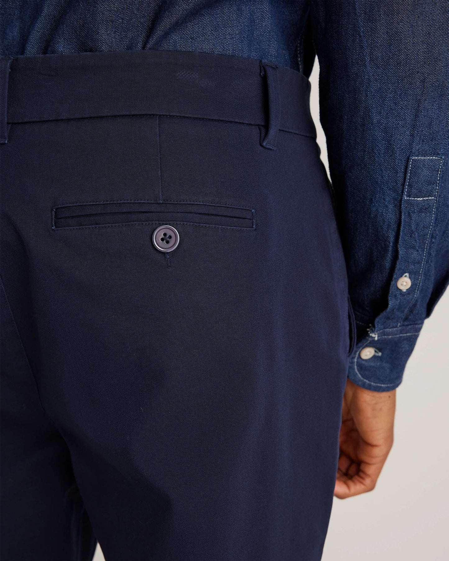 Organic Cotton Stretch Chinos - 30X30 / Dark Charcoal