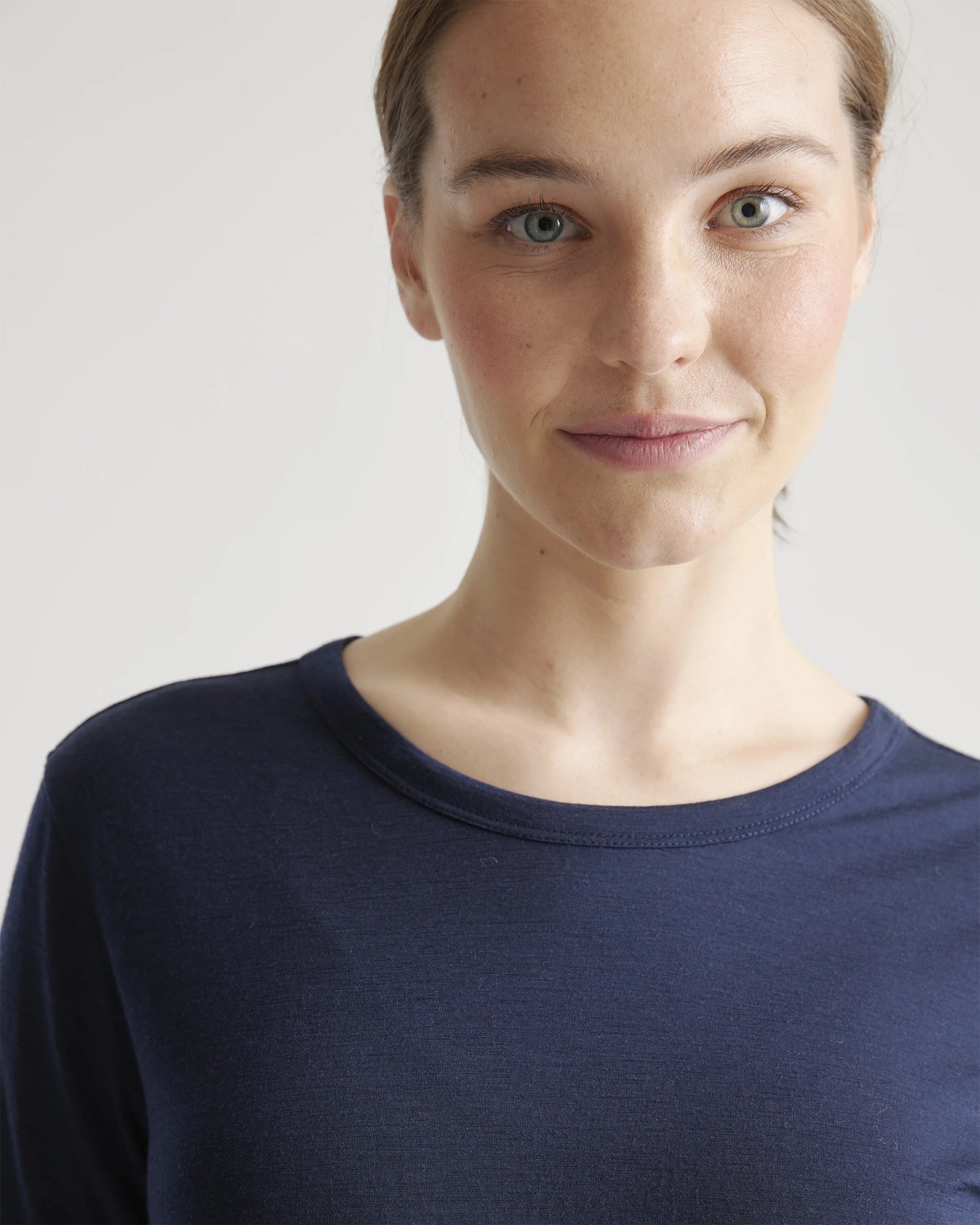 100% Merino Wool All-Season Base Layer Tee - XS / Sea Spray Green