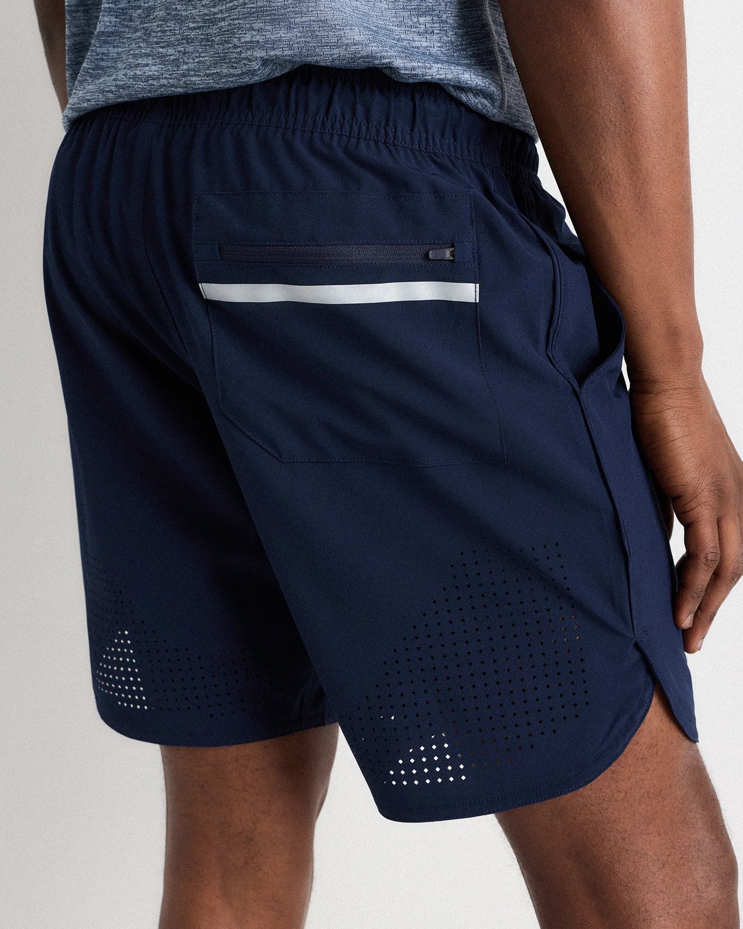 Sweat Tech Training Lined Shorts - 7" - S / Black