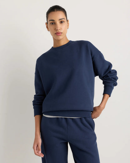 Everyday Fleece Crew - XS / Coastal Sage