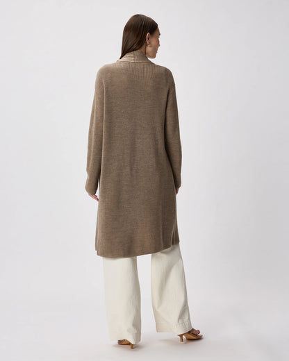 Australian Merino Wool Duster Cardigan - XS / Malted Toffee