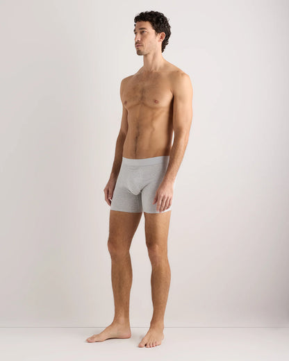 Organic Cotton 4'' Trunk (3-pack) - XS / Light Grey
