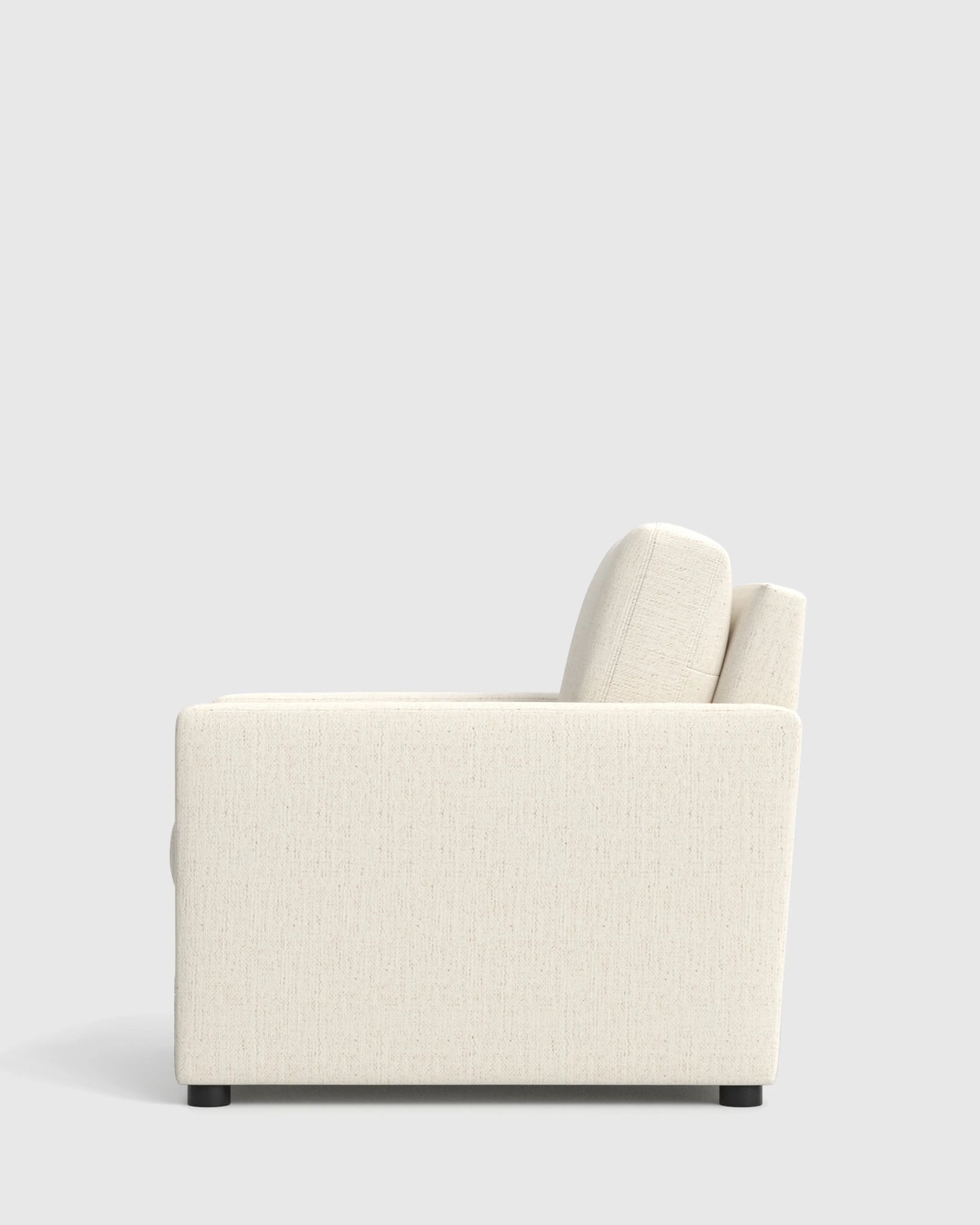 Brennan Accent Chair in Performance Chenille Linen Blend - One Size / Sorrell